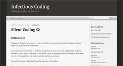 Desktop Screenshot of infectiouscoding.com