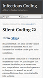 Mobile Screenshot of infectiouscoding.com